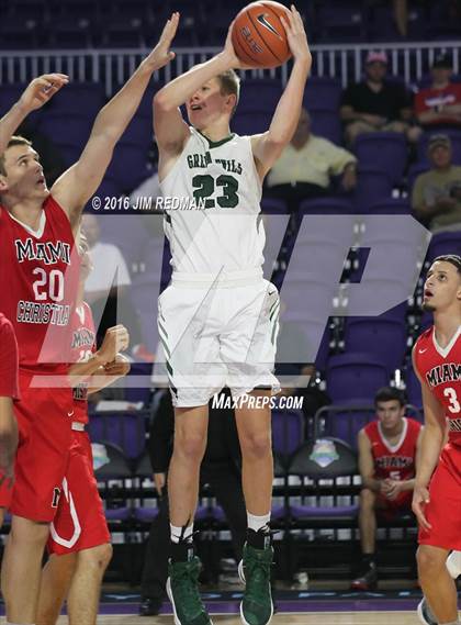 Thumbnail 3 in Miami Christian vs. St. Petersburg (City of Palms Classic) photogallery.