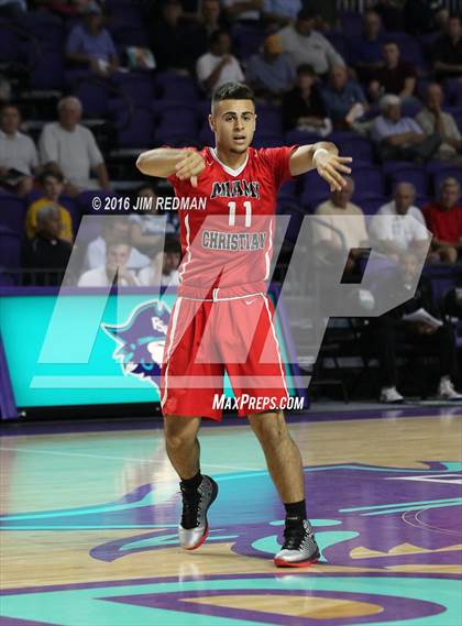 Thumbnail 1 in Miami Christian vs. St. Petersburg (City of Palms Classic) photogallery.