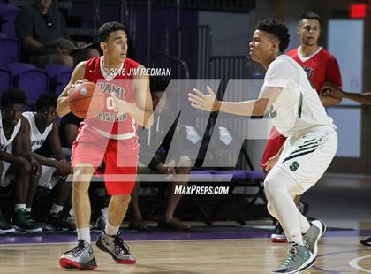Thumbnail 1 in Miami Christian vs. St. Petersburg (City of Palms Classic) photogallery.