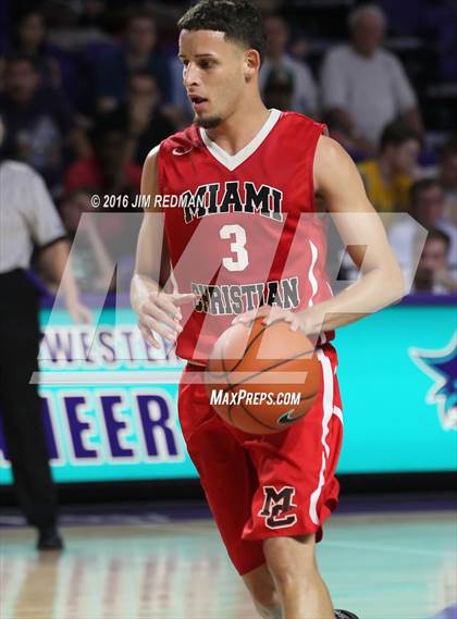 Thumbnail 2 in Miami Christian vs. St. Petersburg (City of Palms Classic) photogallery.