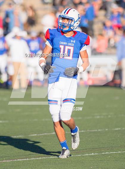 Thumbnail 3 in Valor Christian vs Cherry Creek (CHSAA 5A Semifinal) photogallery.