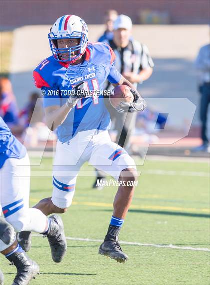 Thumbnail 2 in Valor Christian vs Cherry Creek (CHSAA 5A Semifinal) photogallery.
