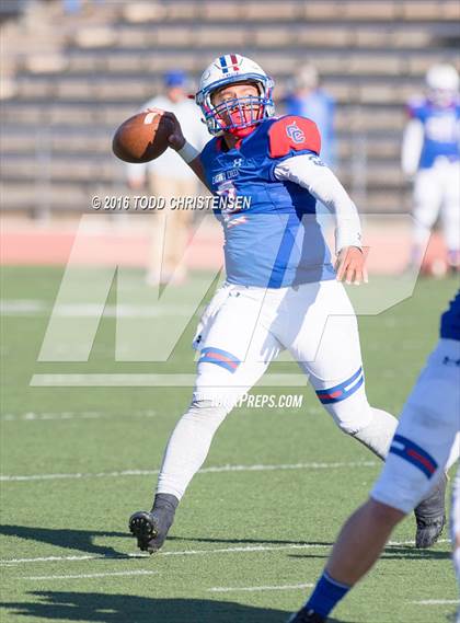 Thumbnail 3 in Valor Christian vs Cherry Creek (CHSAA 5A Semifinal) photogallery.