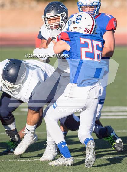 Thumbnail 3 in Valor Christian vs Cherry Creek (CHSAA 5A Semifinal) photogallery.