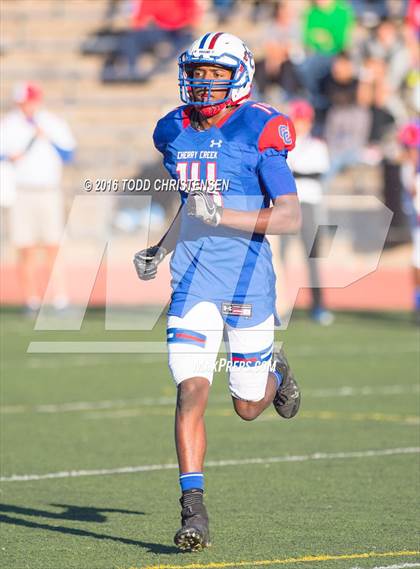 Thumbnail 2 in Valor Christian vs Cherry Creek (CHSAA 5A Semifinal) photogallery.