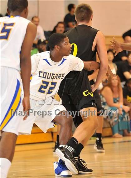 Thumbnail 3 in Capistrano Valley vs. Crenshaw (MaxPreps Holiday Classic) photogallery.
