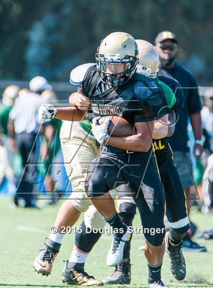 Thumbnail 3 in Hayward vs Moreau Catholic (Scrimmages at Tennyson) photogallery.