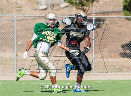 Thumbnail 2 in Hayward vs Moreau Catholic (Scrimmages at Tennyson) photogallery.