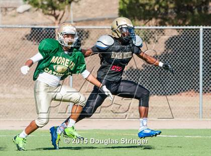Thumbnail 3 in Hayward vs Moreau Catholic (Scrimmages at Tennyson) photogallery.