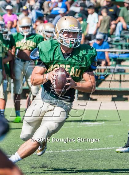Thumbnail 1 in Hayward vs Moreau Catholic (Scrimmages at Tennyson) photogallery.