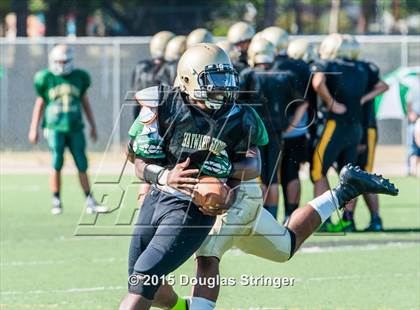 Thumbnail 2 in Hayward vs Moreau Catholic (Scrimmages at Tennyson) photogallery.