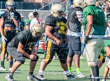 Thumbnail 3 in Hayward vs Moreau Catholic (Scrimmages at Tennyson) photogallery.