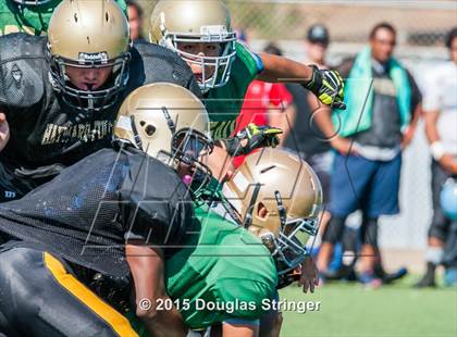 Thumbnail 3 in Hayward vs Moreau Catholic (Scrimmages at Tennyson) photogallery.
