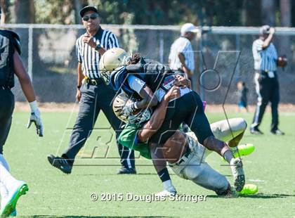 Thumbnail 3 in Hayward vs Moreau Catholic (Scrimmages at Tennyson) photogallery.