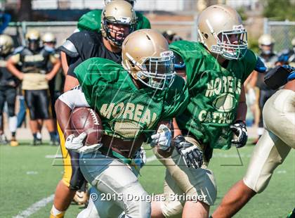 Thumbnail 1 in Hayward vs Moreau Catholic (Scrimmages at Tennyson) photogallery.