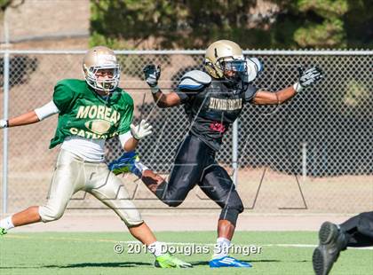 Thumbnail 1 in Hayward vs Moreau Catholic (Scrimmages at Tennyson) photogallery.