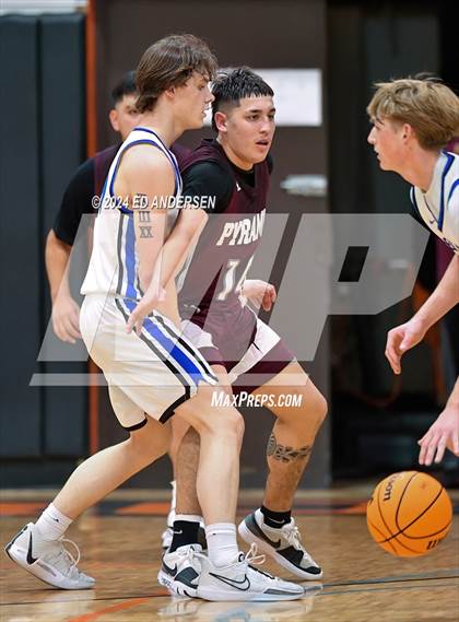 Thumbnail 1 in Smith Valley vs. Pyramid Lake (NIAA 1A West Championship) photogallery.