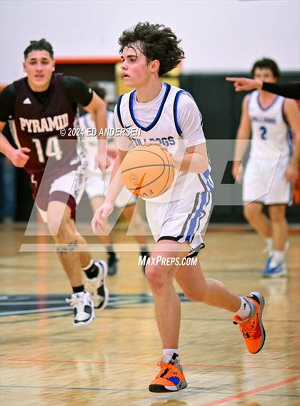 Thumbnail 2 in Smith Valley vs. Pyramid Lake (NIAA 1A West Championship) photogallery.