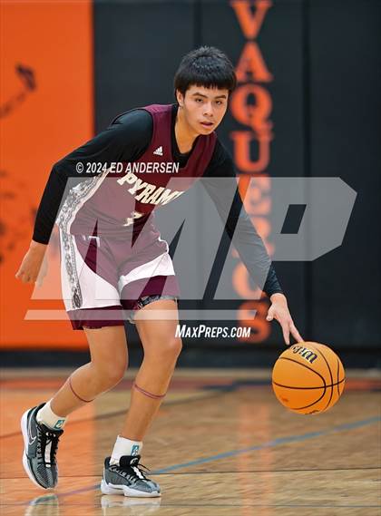 Thumbnail 1 in Smith Valley vs. Pyramid Lake (NIAA 1A West Championship) photogallery.