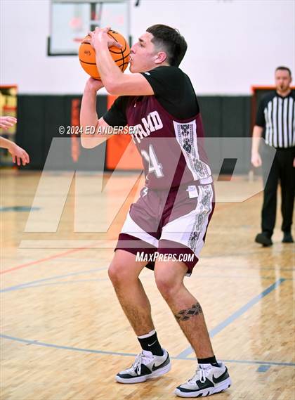 Thumbnail 3 in Smith Valley vs. Pyramid Lake (NIAA 1A West Championship) photogallery.