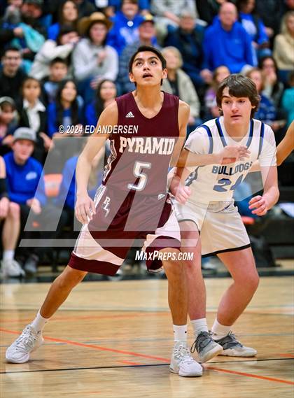 Thumbnail 3 in Smith Valley vs. Pyramid Lake (NIAA 1A West Championship) photogallery.