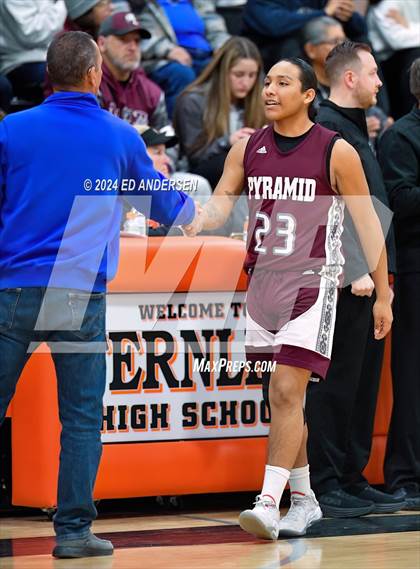 Thumbnail 2 in Smith Valley vs. Pyramid Lake (NIAA 1A West Championship) photogallery.