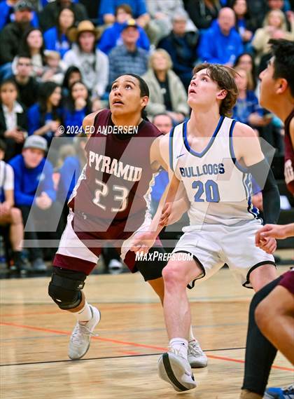 Thumbnail 2 in Smith Valley vs. Pyramid Lake (NIAA 1A West Championship) photogallery.