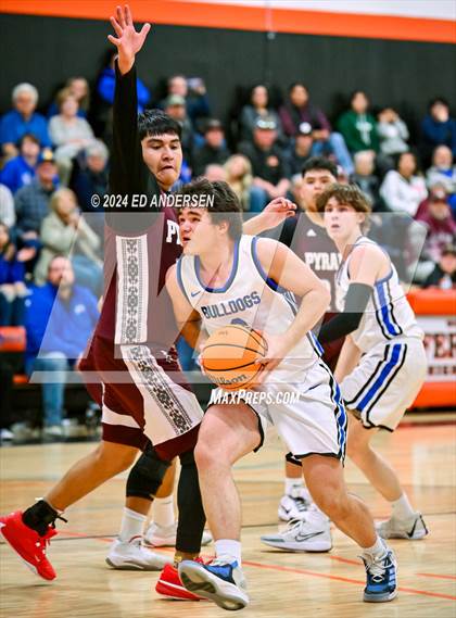 Thumbnail 2 in Smith Valley vs. Pyramid Lake (NIAA 1A West Championship) photogallery.
