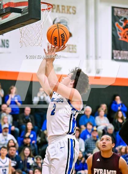 Thumbnail 3 in Smith Valley vs. Pyramid Lake (NIAA 1A West Championship) photogallery.