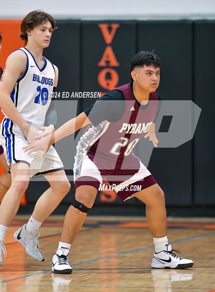 Thumbnail 1 in Smith Valley vs. Pyramid Lake (NIAA 1A West Championship) photogallery.