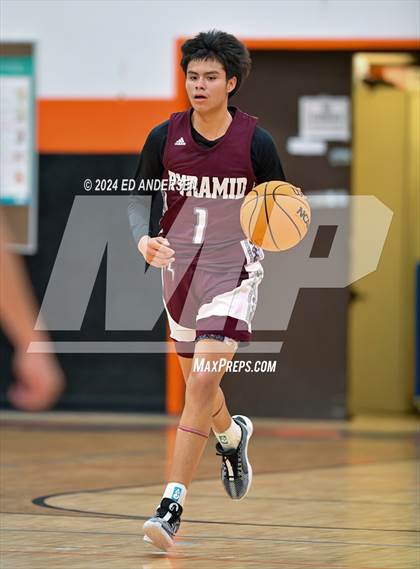 Thumbnail 3 in Smith Valley vs. Pyramid Lake (NIAA 1A West Championship) photogallery.