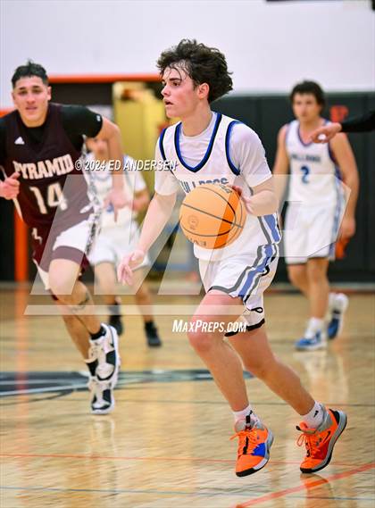 Thumbnail 1 in Smith Valley vs. Pyramid Lake (NIAA 1A West Championship) photogallery.