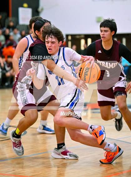 Thumbnail 3 in Smith Valley vs. Pyramid Lake (NIAA 1A West Championship) photogallery.