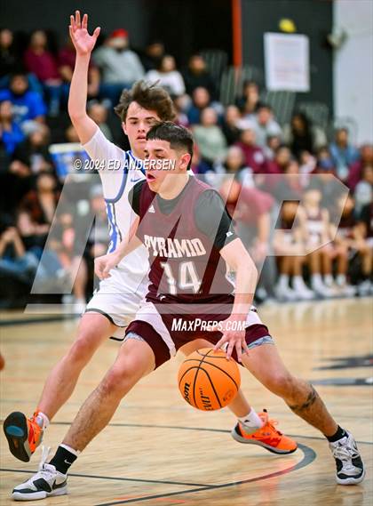 Thumbnail 2 in Smith Valley vs. Pyramid Lake (NIAA 1A West Championship) photogallery.