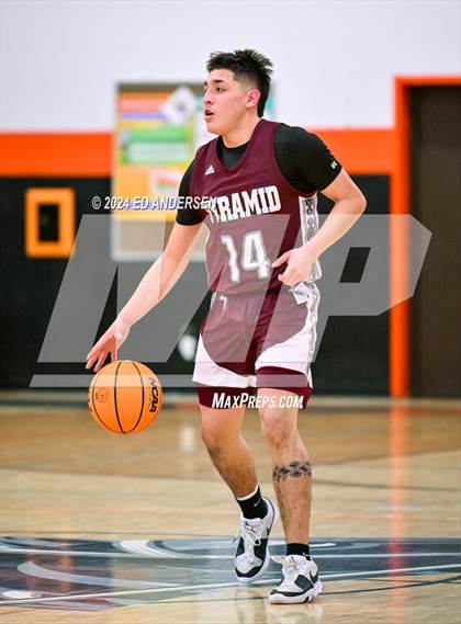 Thumbnail 2 in Smith Valley vs. Pyramid Lake (NIAA 1A West Championship) photogallery.