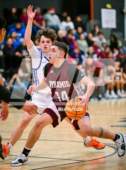 Thumbnail 3 in Smith Valley vs. Pyramid Lake (NIAA 1A West Championship) photogallery.