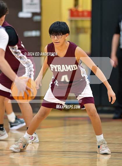 Thumbnail 1 in Smith Valley vs. Pyramid Lake (NIAA 1A West Championship) photogallery.