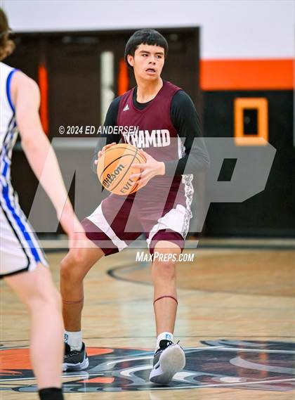 Thumbnail 3 in Smith Valley vs. Pyramid Lake (NIAA 1A West Championship) photogallery.