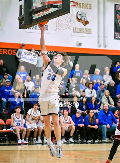 Thumbnail 3 in Smith Valley vs. Pyramid Lake (NIAA 1A West Championship) photogallery.