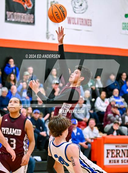 Thumbnail 3 in Smith Valley vs. Pyramid Lake (NIAA 1A West Championship) photogallery.