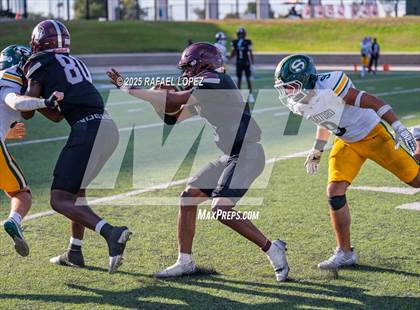 Thumbnail 1 in Heights vs. Stratford (UIL 6A D2 Football Bi-District) photogallery.