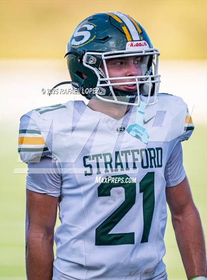 Thumbnail 3 in Heights vs. Stratford (UIL 6A D2 Football Bi-District) photogallery.