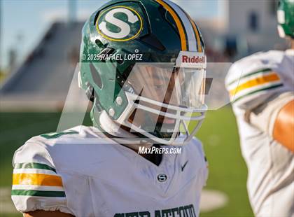 Thumbnail 2 in Heights vs. Stratford (UIL 6A D2 Football Bi-District) photogallery.