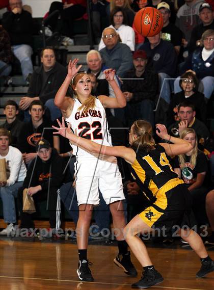 Thumbnail 2 in Venango Catholic @ Port Allegany (District IX Class A First Round) photogallery.