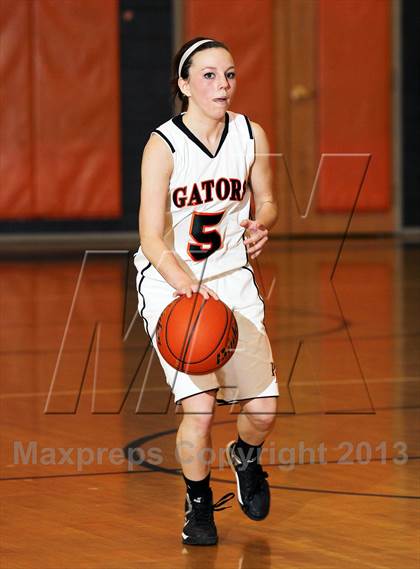 Thumbnail 3 in Venango Catholic @ Port Allegany (District IX Class A First Round) photogallery.