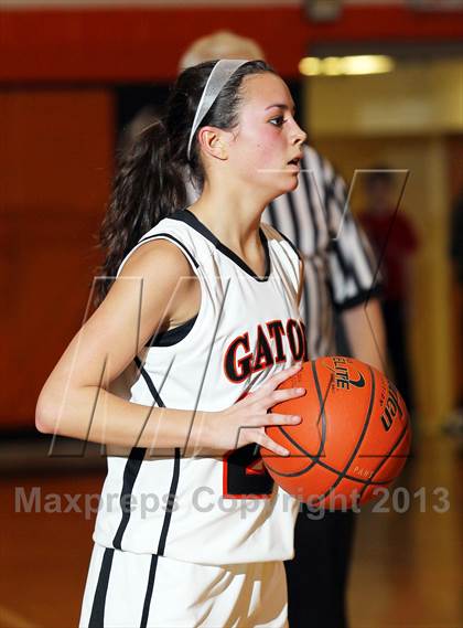 Thumbnail 3 in Venango Catholic @ Port Allegany (District IX Class A First Round) photogallery.