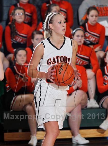 Thumbnail 3 in Venango Catholic @ Port Allegany (District IX Class A First Round) photogallery.