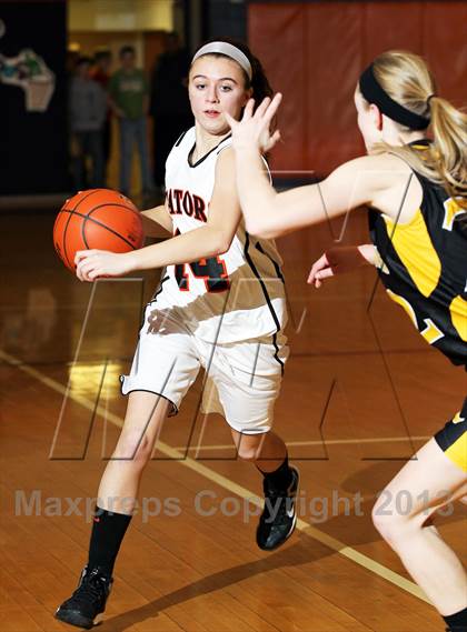 Thumbnail 1 in Venango Catholic @ Port Allegany (District IX Class A First Round) photogallery.