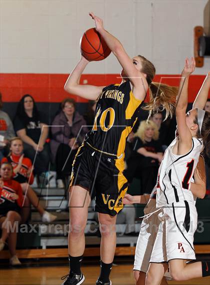 Thumbnail 1 in Venango Catholic @ Port Allegany (District IX Class A First Round) photogallery.