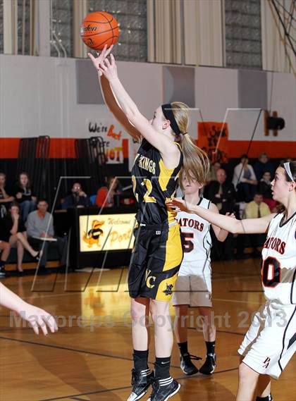 Thumbnail 1 in Venango Catholic @ Port Allegany (District IX Class A First Round) photogallery.